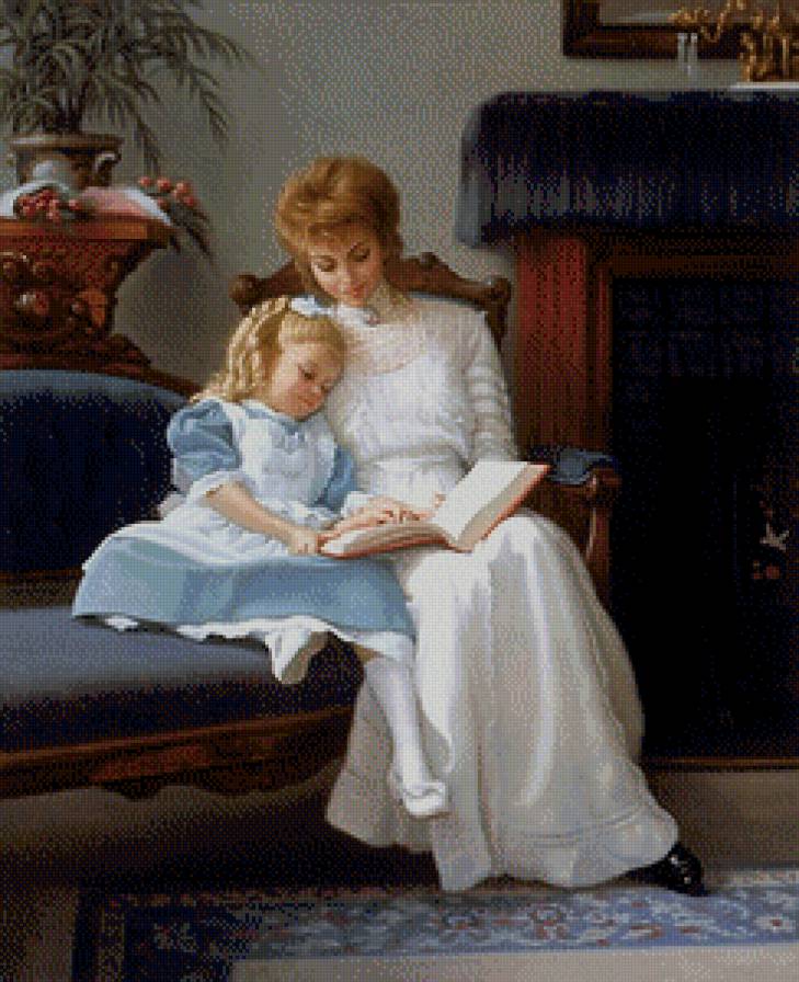 идилия - картина - предпросмотр