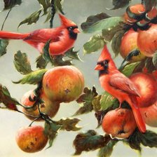 Схема вышивки «картина»