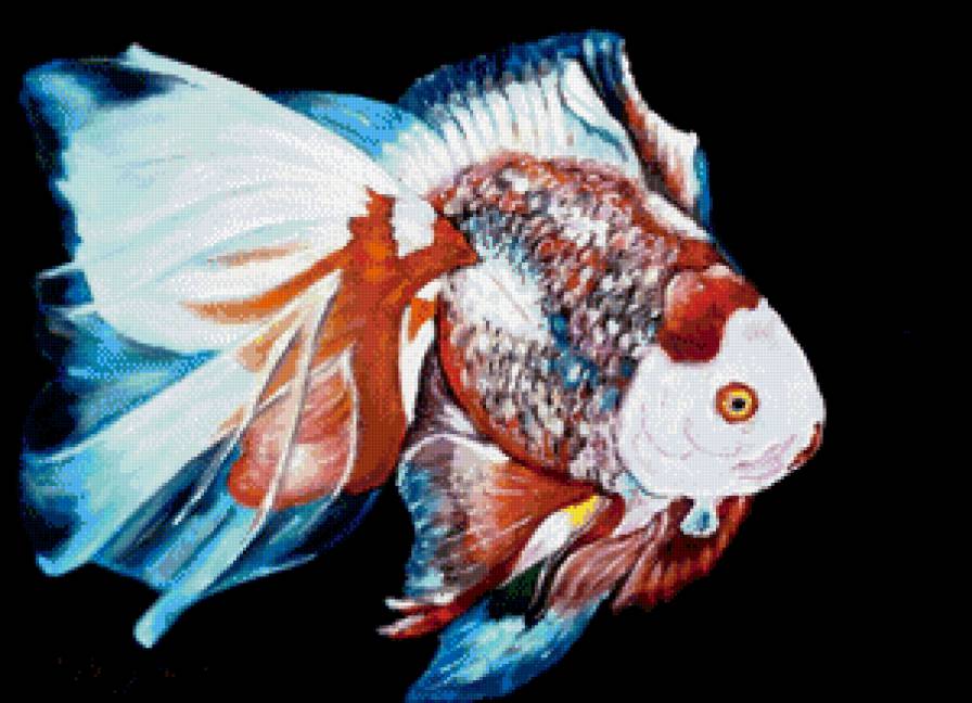 рыбка - картина - предпросмотр