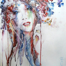 Схема вышивки «портрет»