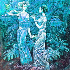 Схема вышивки «живопись»