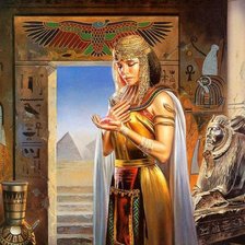 Схема вышивки «царица»