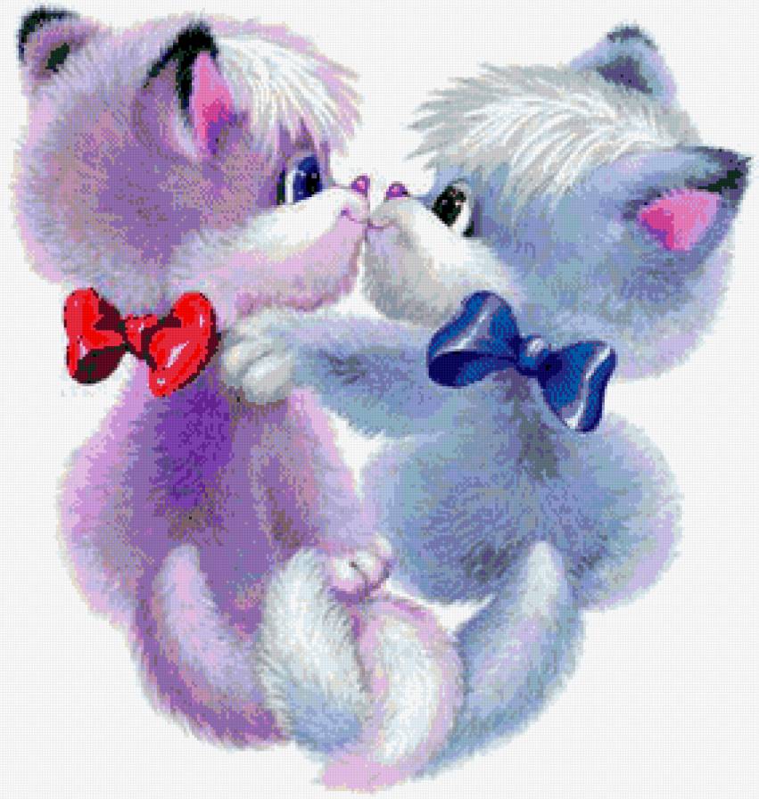 гламурная любовь - котики - предпросмотр