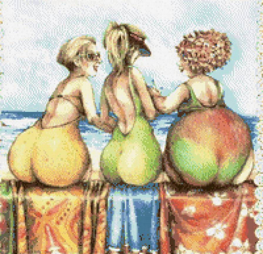 женщины- фрукты - женщины, юмор. - предпросмотр