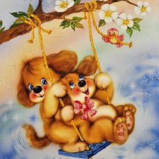 Схема вышивки «детская»