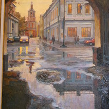 Схема вышивки «улочка»