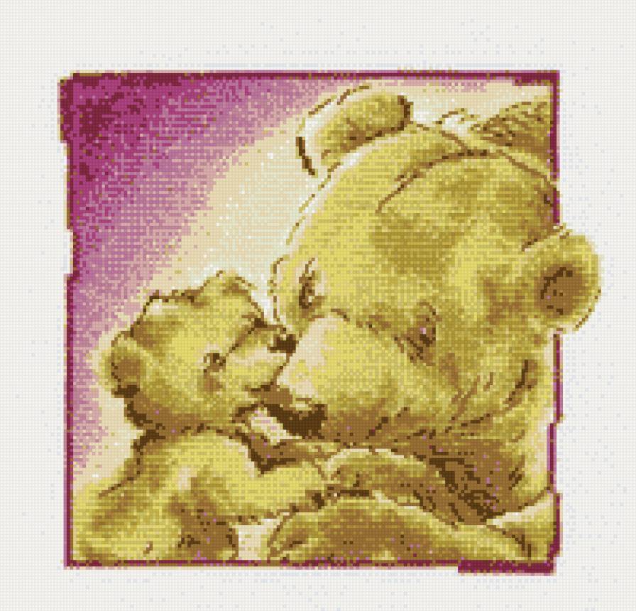 Мама - мама, животные, мишки - предпросмотр