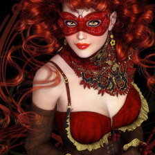 Схема вышивки «леди загадка»