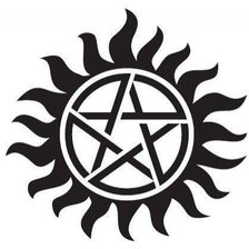 Схема вышивки «Supernatural»