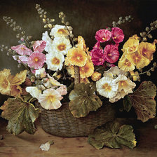 Схема вышивки «цветы»