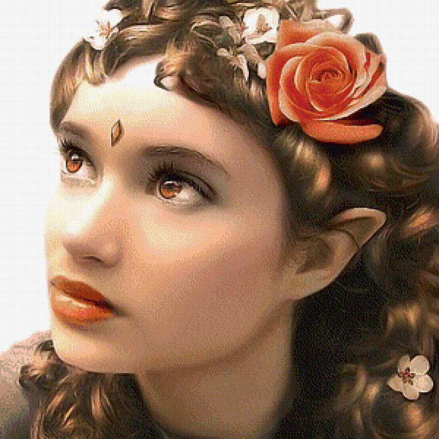 королева  эльфов - предпросмотр