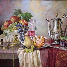 Схема вышивки «натюрморт с кувшином»