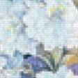 Предпросмотр схемы вышивки «белые цветы в цвете луны» (№602745)