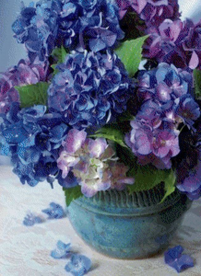 №602863 - гортензия, букет, цветы - предпросмотр