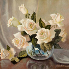 Схема вышивки «Розы»