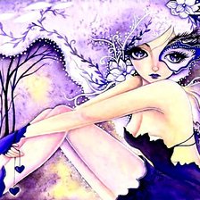 Схема вышивки «Фея»