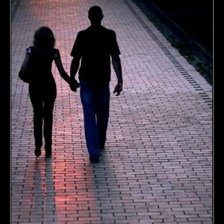 Схема вышивки «двое»