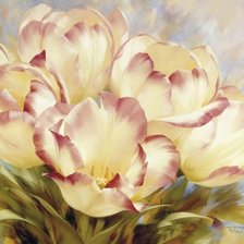 Схема вышивки «светлая весна»