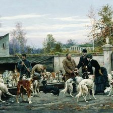 Схема вышивки «СЕРИЯ "ДВОРЯНСКАЯ РОССИЯ". НА ПСАРНЕ»