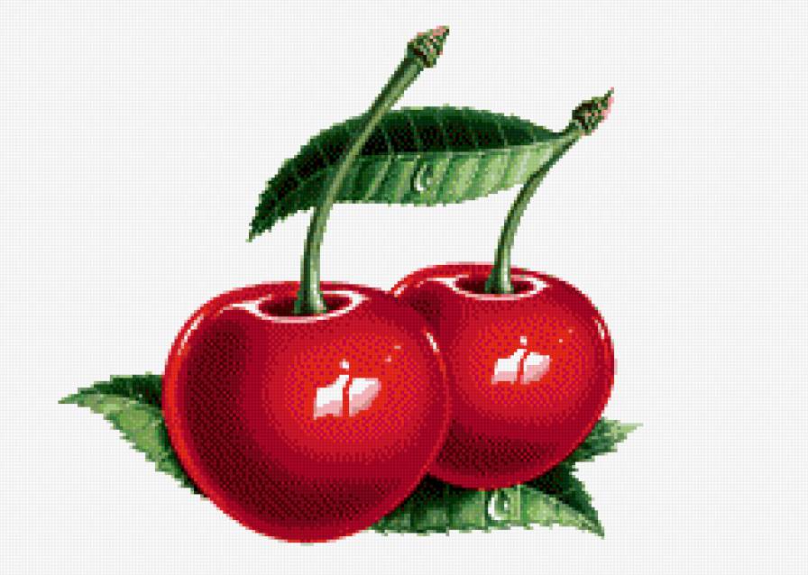 Вишенки - ягоды, фрукты, натюрморт - предпросмотр