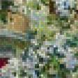 Предпросмотр схемы вышивки «прогулка в цветущем саду» (№603491)