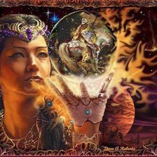 Схема вышивки «чародейка»