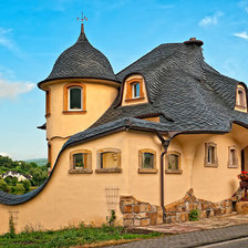 Схема вышивки «серия "дома"»