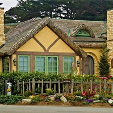 Схема вышивки «серия "дома"»