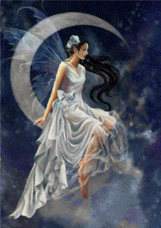 фея ночи - фея, девушка, ночь - предпросмотр