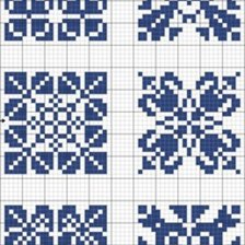 Схема вышивки «полотенце»