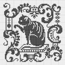 Схема вышивки «полотенце»