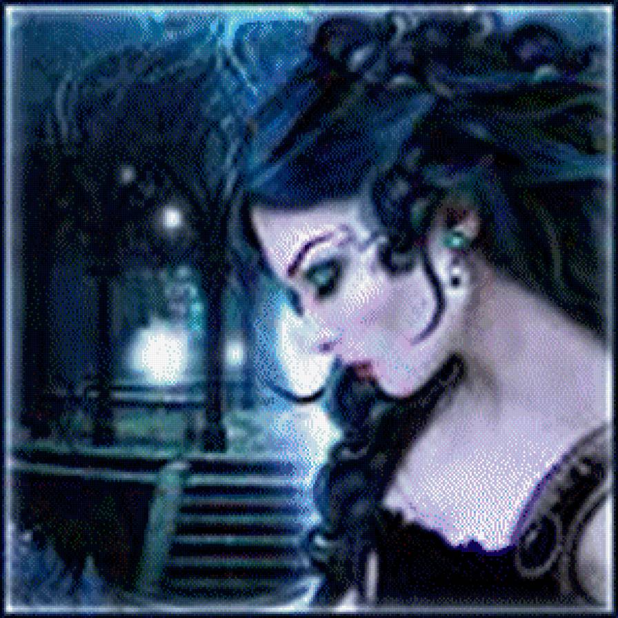 Фонтан - она, девушка - предпросмотр