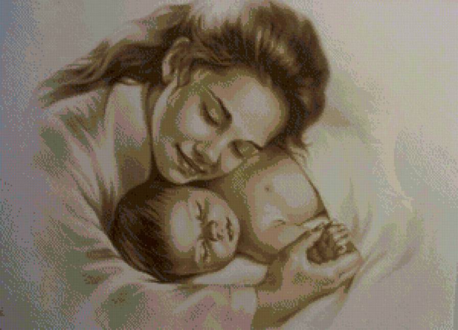 мать и ребёнок - предпросмотр