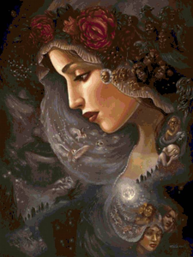 девушка фэнтези - фея, фэнтези, девушка - предпросмотр