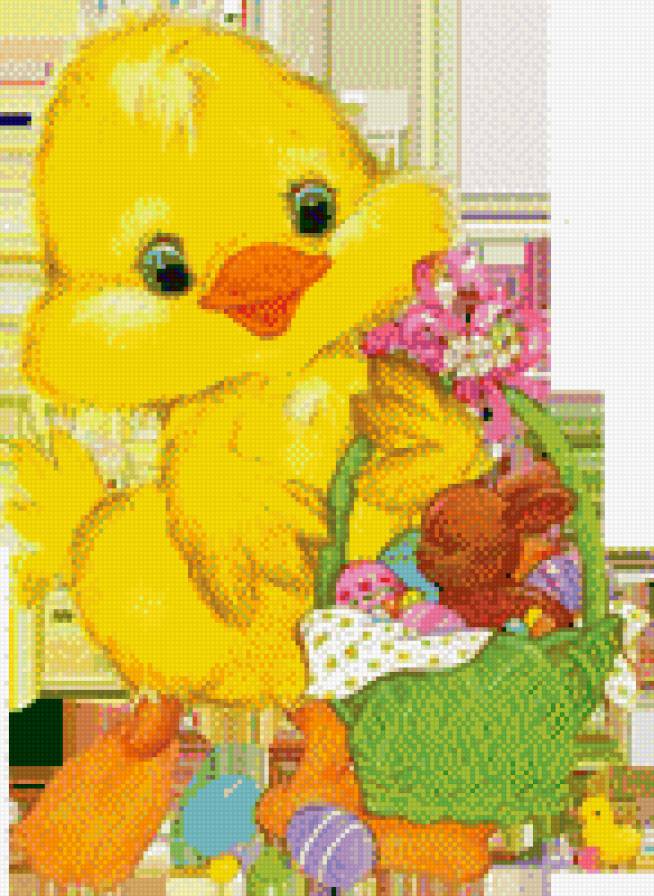 Пасхальный утёнок - предпросмотр