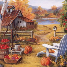 Осенний сад