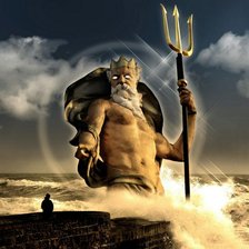 Схема вышивки «посейдон»