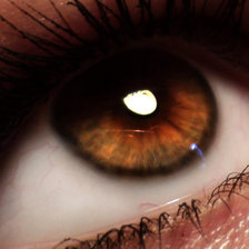 Схема вышивки «Глаз»