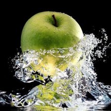 Схема вышивки «яблоко»