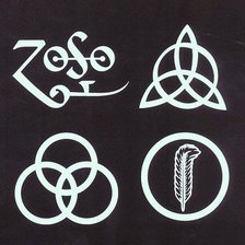 Схема вышивки «Led Zeppelin»