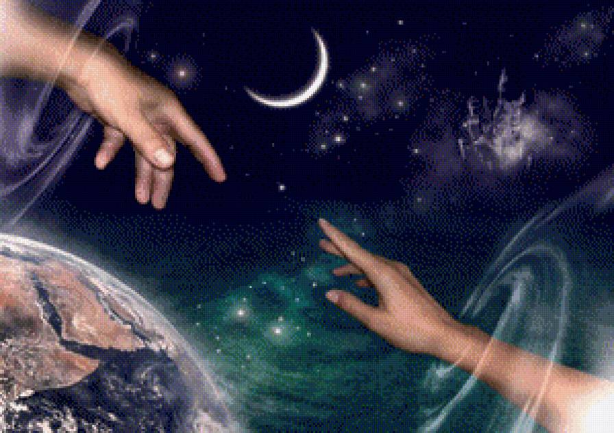 Притяжение - космос - предпросмотр