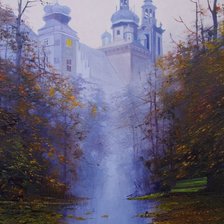 Схема вышивки «Храм»