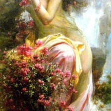 Схема вышивки «нимфа»