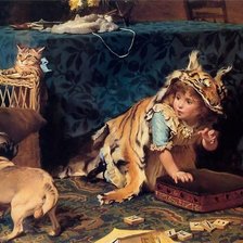 Схема вышивки «игра»