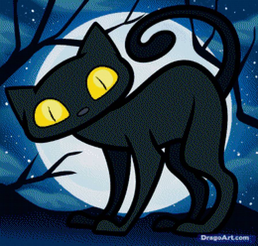 Ночной кот - животные, коты - предпросмотр