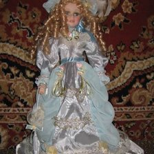 Схема вышивки «кукла»