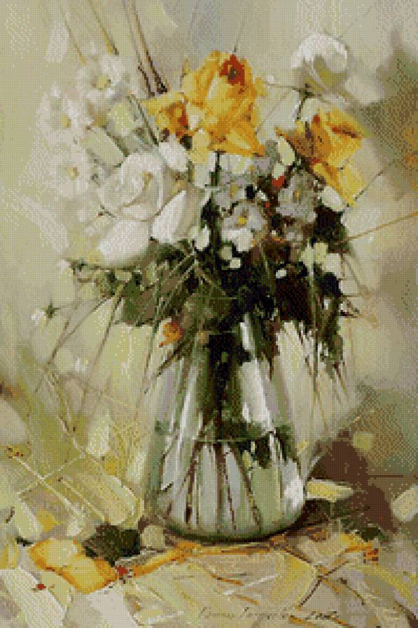 Из цикла цветы в вазе... - предпросмотр