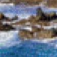Предпросмотр схемы вышивки «синее море» (№606008)