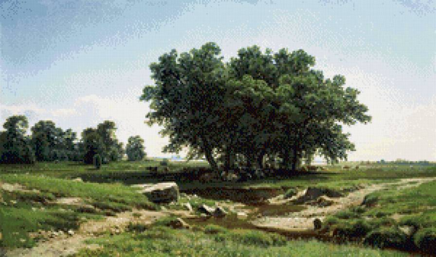 Русский лес - лес, природа, речка - предпросмотр