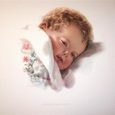 Схема вышивки «Из цикла дети»